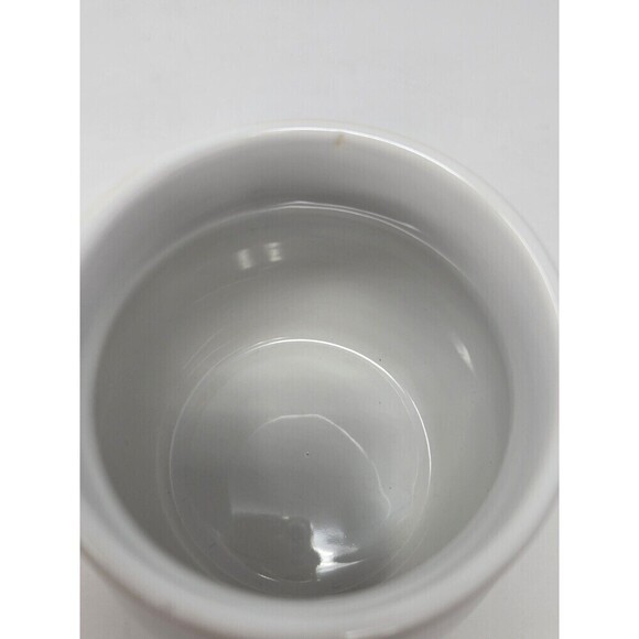 THRESHOLD TARGET WHITE & GREY MONOGRAM INITIAL W COFFEE MUG CUP BEVERAGE RETIRED - Picture 10 of 11